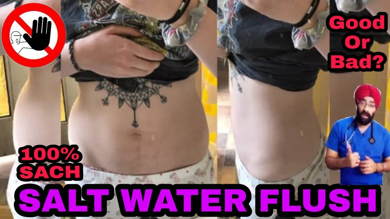 Science of FAD Diets S1E3 SALT WATER FLUSH MAT KARNA Dr.Education (Hindi) YouTube