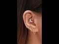 Classy constellation star curated ear piercing ideas  jewelry