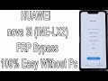 Huawei nova 3i FRP Bypass INE-LX2 gmail account Remove NO TALKBACK | NO *#1357946#  Android 9/8