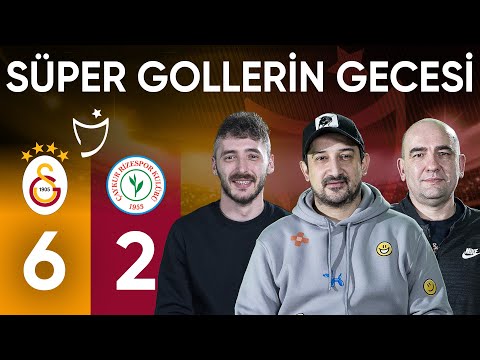 Galatasaray 6-2 Rizespor | Serhat Akın, Berkay Tokgöz & Bora Beyzade