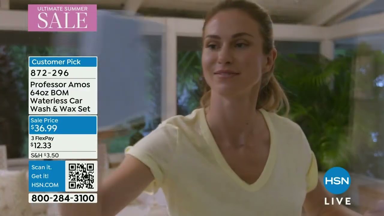 Professor Amos 64oz. BOM Waterless Car Wash and Wax Set