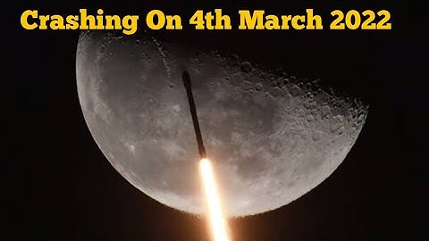 SpaceX Rocket is Crashing into Moon after 7 years | Spacex Rocket Crash | SpaceX | Elon Musk