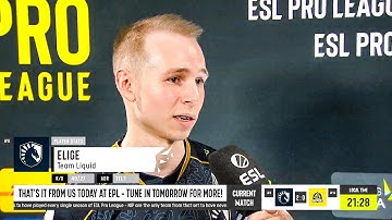 Team Liquid EliGE interview after WINNING against GODSENT | ESL Pro League Season 15 | CSGO