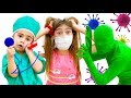 Nastya and Artem what needs to be done so as not to get sick! Mia virus