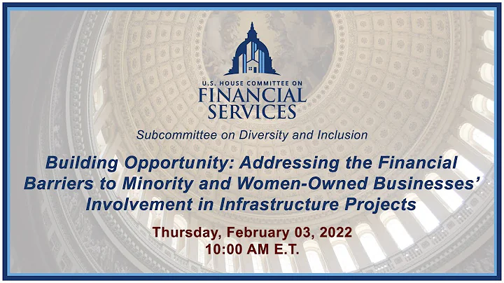 Building Opportunity: Addressing the Financial Barriers to Minority and Women-... (EventID=114374) - DayDayNews