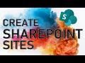 How to Easily Create a SharePoint Site