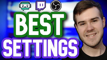 BEST STREAMLABS OBS SETTINGS for Twitch Streaming✅(SIMPLE & EASY)