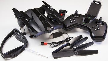 Xiang Yu XY017 cheap folding beginner quad, TX or APP control, WiFi FPV Review