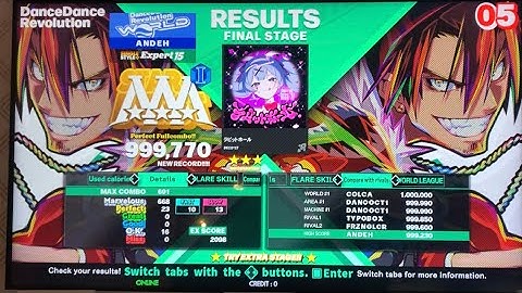 [DDR WORLD] Rabbit Hole (ESP-15) 999,770 PFC