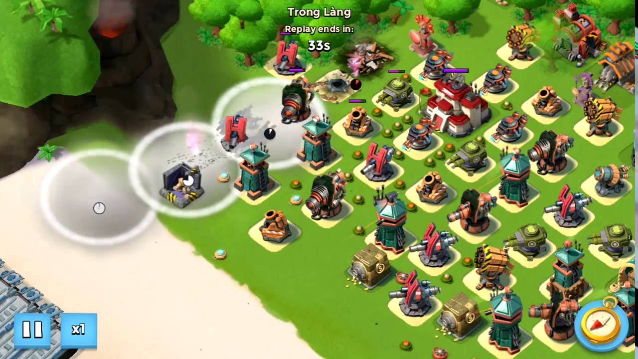 Boom Beach - Zooka smoke tips - Level 48 destroyed player level 62