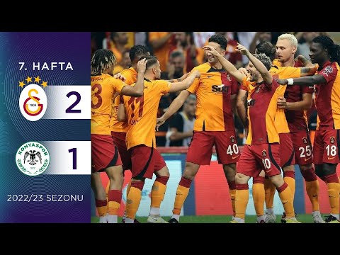 Galatasaray (2-1) Arabam.com Konyaspor | 7. Hafta - 2022/23