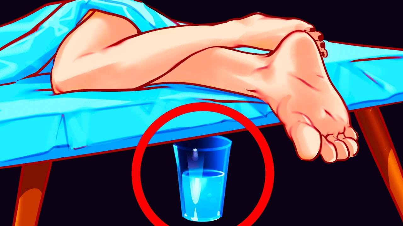 Vaso con agua y sal debajo de la cama significado