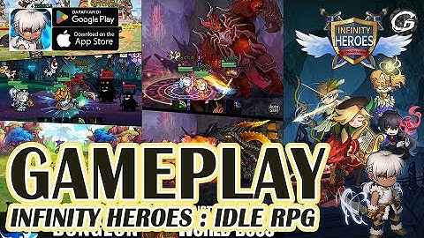 INFINITY HEROES: IDLE RPG GAMEPLAY - MOBILE GAME (ANDROID/IOS)