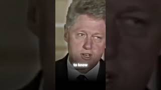 President Clinton On Nixon&#39;s Passing