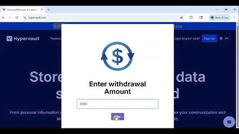 Hypervault.com Withdrawal update how you can recover from the platform successfully 