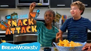 Cheese Nachos and Guacamole I AFTER SCHOOL SNACK ATTACK