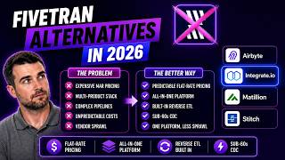 Best Fivetran Alternatives in 2026 [Compared]