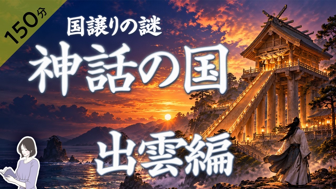 【睡眠導入・眠くなる朗読】神話の国『出雲編』〜国譲りの謎〜／ASMR／Japanese Reading