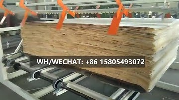 veneer core composer jointer stitching machine for making plywood