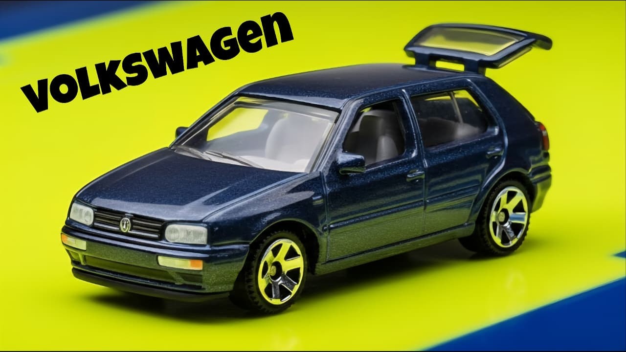 Unboxing Matchbox Moving Parts 1995 VOLKSWAGEN Golf MK3