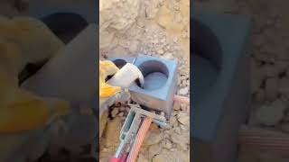 Solda exotérmica para malha de aterramento #eletricista #elétrica #engenharia #aterramento