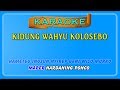 KIDUNG WAHYU KOLOSEBO ~ karaoke