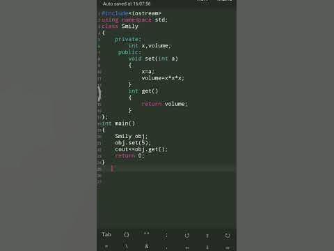 Encapsulation of c++ program - YouTube