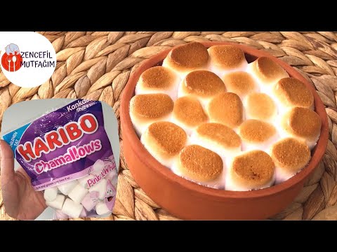 TATLI KRİZLERİNE BİREBİR 😍 MARSHMALLOW TATLISI NASIL YAPILIR? | S&rsquo;MORES DIP