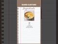 Baked Custard