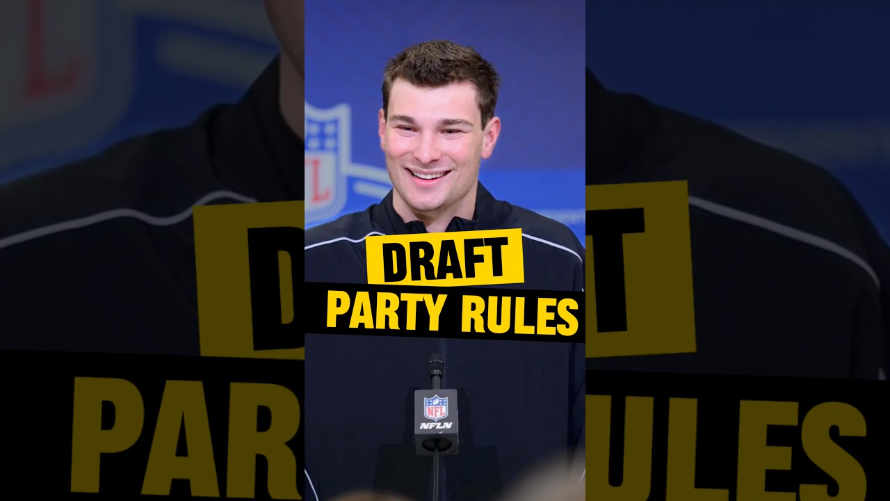 Fernando Mendoza’s NFL Draft Party Rules You CAN’T Break 😂#nfl