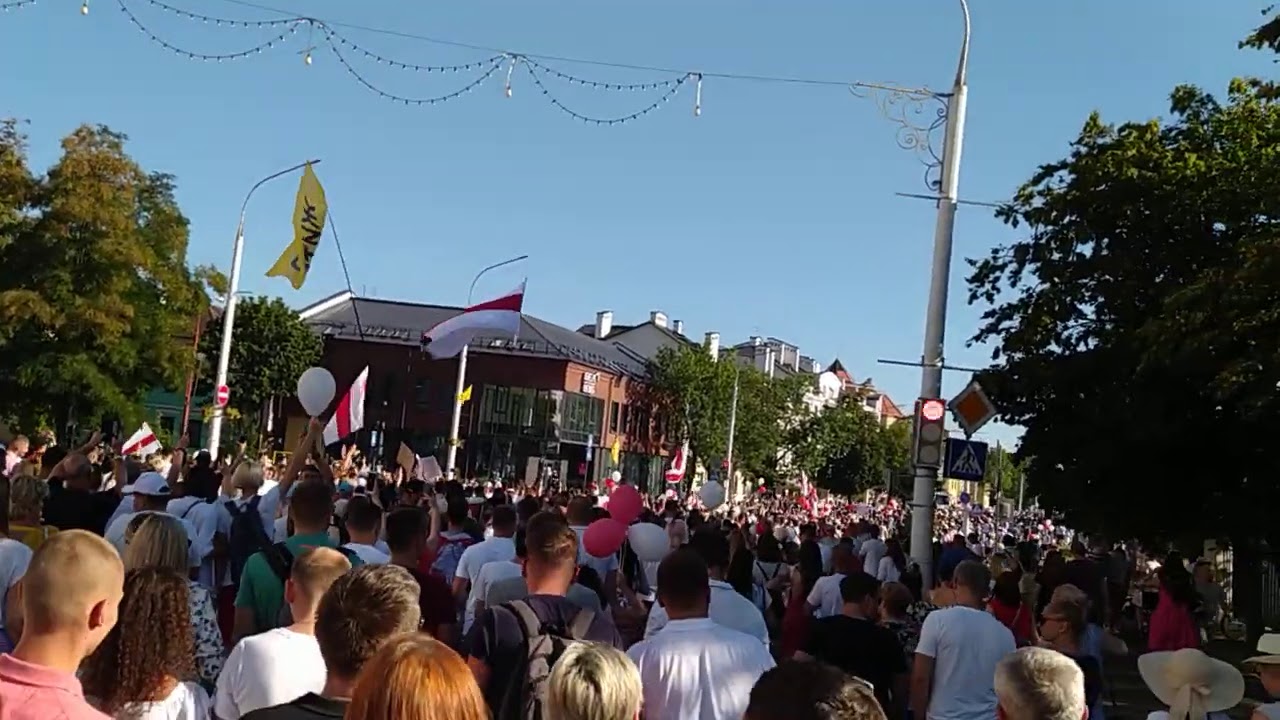Митинг Брест 16.08.2020