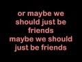 Just Friends lyrics - Shane Harper