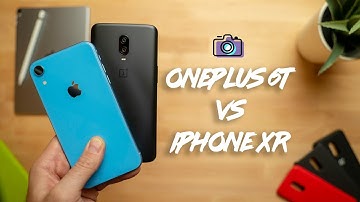 OnePlus 6T vs iPhone XR Camera Comparison!