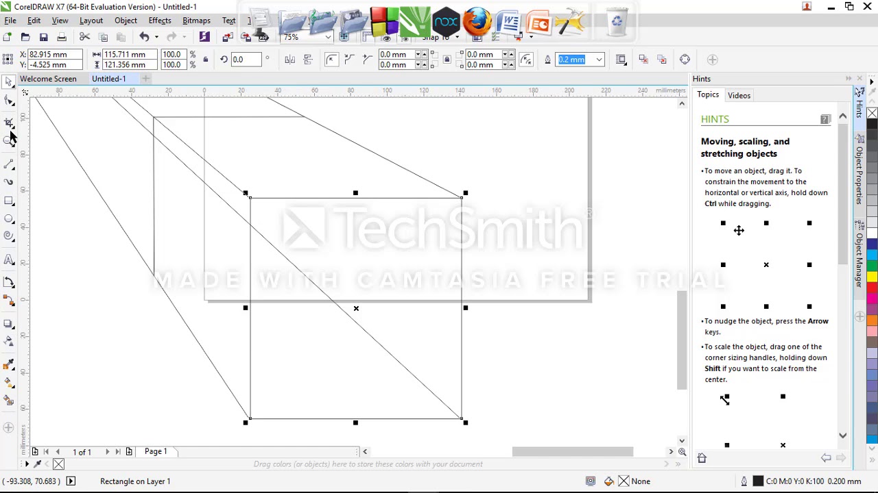  Cara  Membuat  Desain  Rumah Dengan  Corel  Draw  X7  