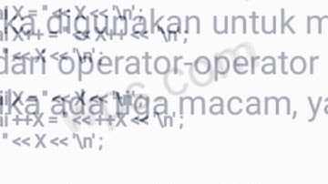 Operator dan Ekspresi dalam Pemrograman