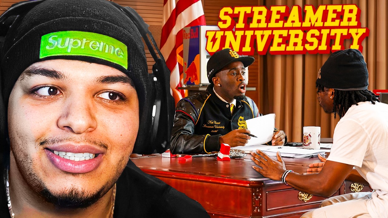 Kai Cenat Did Streamer University Applications IN PERSON... (NYC)