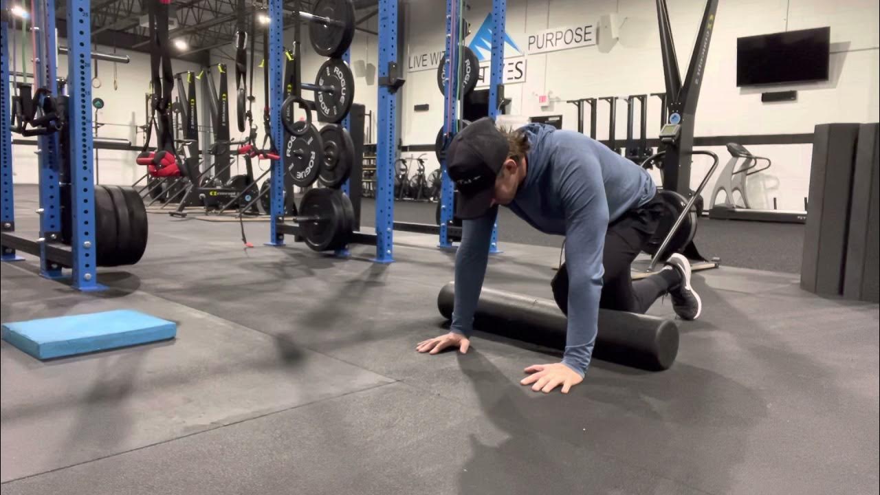 Tibial Internal Rotation Mobilization on Foam Roller YouTube
