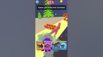 Dino Transform : animals Race mobile game LEVEL 25