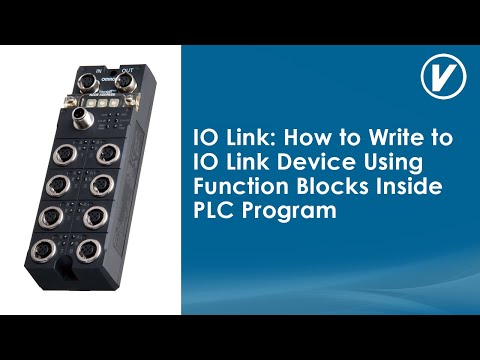 How to Write to IO Link Device Using Function Blocks Inside PLC Program