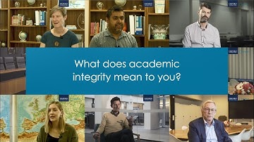 What does academic integrity mean to you?