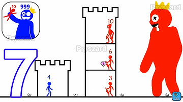 Stick War: Hero Tower Defense - Gameplay Walkthrough Part 7 New Update Rainbow Friends (iOS,Android)