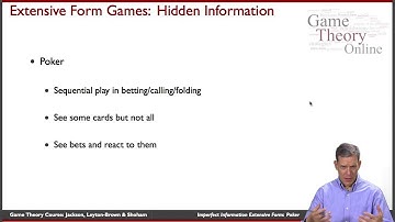 GTO 4 07   Imperfect Information Extensive Form   Poker