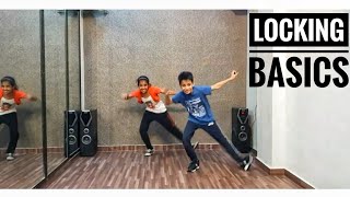 LOCKING BASICS | KIDS LOCKERS | 70's Lockers Crew | 70's Dance Studio