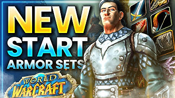 NEW Starter Armor Sets In Patch 9.1.5 -  Good or Bad? | WoW Shadowlands Patch 9.1.5