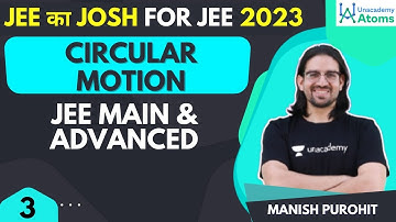 Circular Motion | JEE Main & Advanced 2023 | Physics |  Unacademy Atoms | Manish Purohit