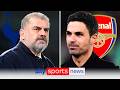 Ange postecoglu and mikel arteta preview the north london derby  tottenham vs arsenal