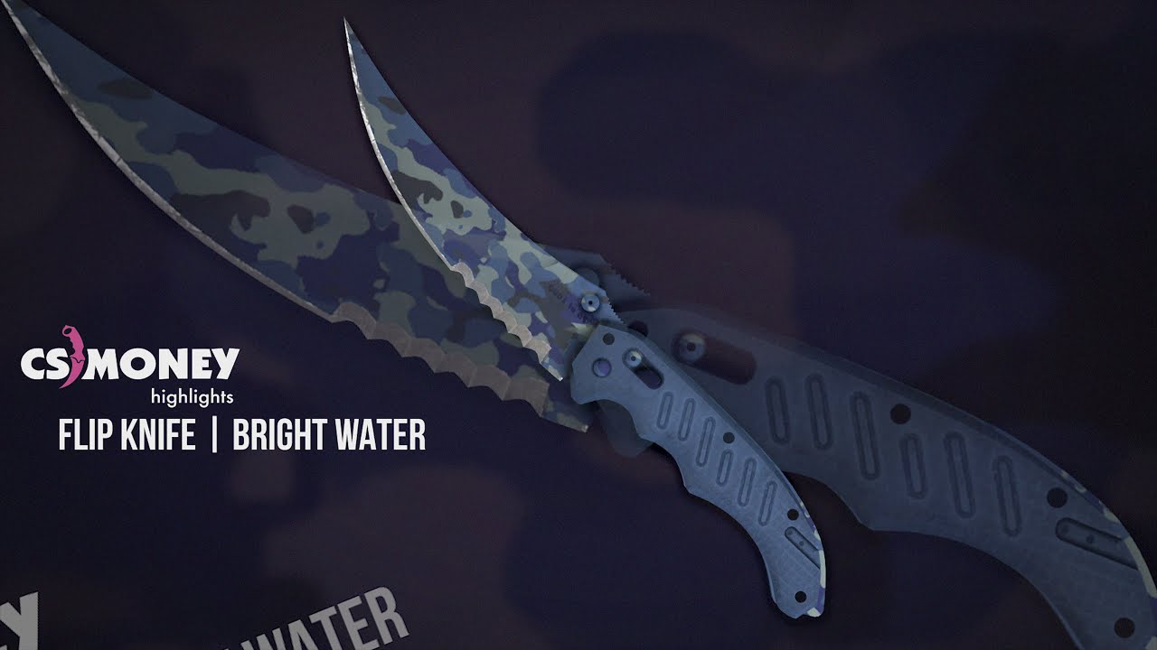 CSGO Flip Knife Bright Water YouTube