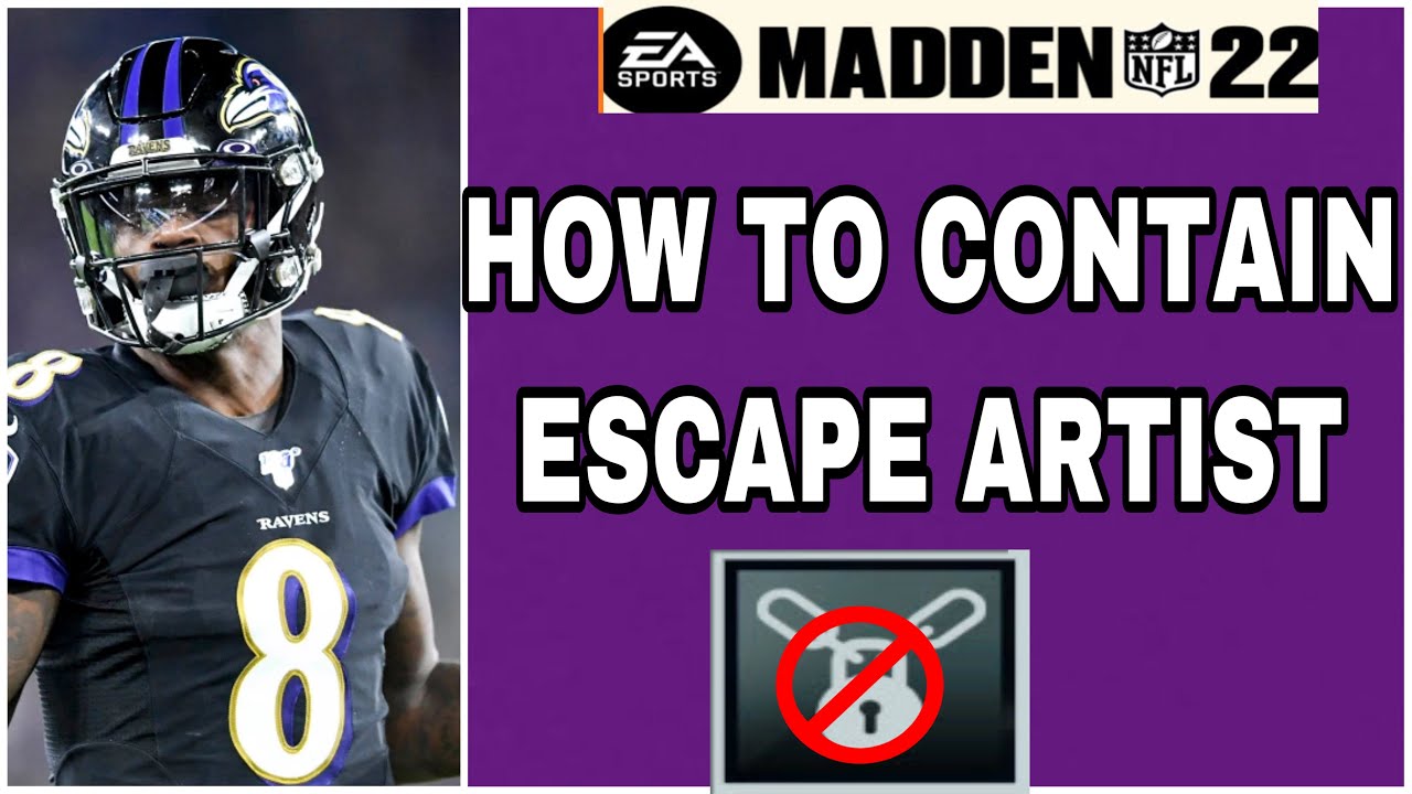 MADDEN 22 HOW TO STOP ESCAPE ARTIST 🛑 MAKE YOUR CONTAINS WORK 😈 WIN