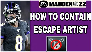 MADDEN 22 - HOW TO STOP ESCAPE ARTIST MAKE YOUR CONTAINS WORK WIN EVERY GAME IN 3-3-5 WIDE