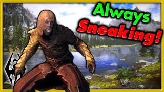 Can I Beat Skyrim while always Sneaking? 🔴 MDB's Elder Scrolls Challenges